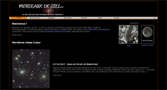 Desktop Screenshot of morceauxdeciel.com